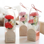 그랑데 비누꽃 카네이션 꽃박스 선물세트