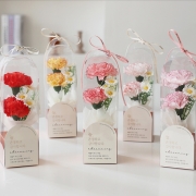 [2개세트]그랑데 비누꽃 카네이션 꽃박스 선물세트