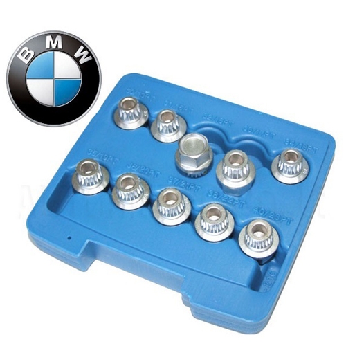 BMW 휠락 소켓 세트 10PCS SK-E316