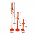 폴베이스 3pcs 7011세트(낙줄별매) /폴베이스 대 1550mm/폴베이스 중 1050mm/폴베이스 소 670mm(운임착불)