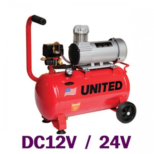 UNITED유나이티드 DC콤프레셔 DC 0820-12/24(1HP)탱크용량20리터/12V/ 24V선택