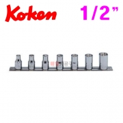 KOKEN 1/2 E별암소켓 세트RS4425/7