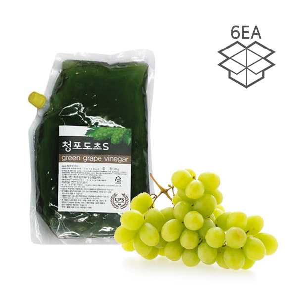 청포도초 2kg 청포도 에이드/시럽/원액 (1Box_6EA)