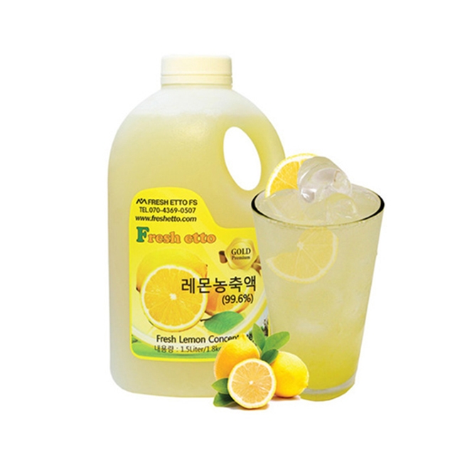 프레시에또 레몬 농축액 1.5L