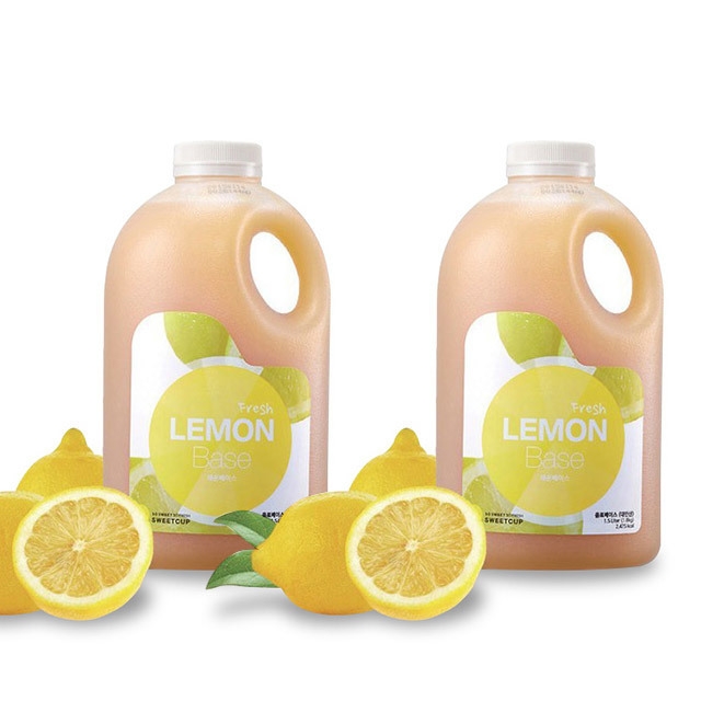 스위트컵 레몬농축액 1.8kg 에이드 2ea