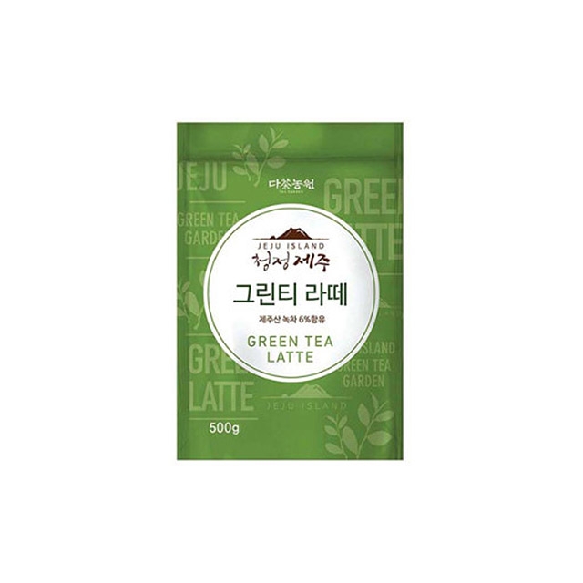 다농원 청정제주 그린티 녹차 라떼 파우더 500g