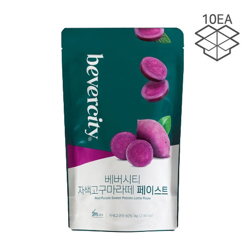 세미 자색고구마 페이스트 1kg (1box_10ea)