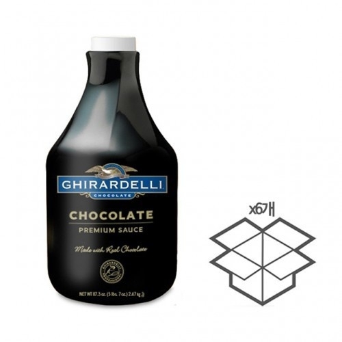 기라델리 초콜렛 소스 2.47kg X6개 1박스