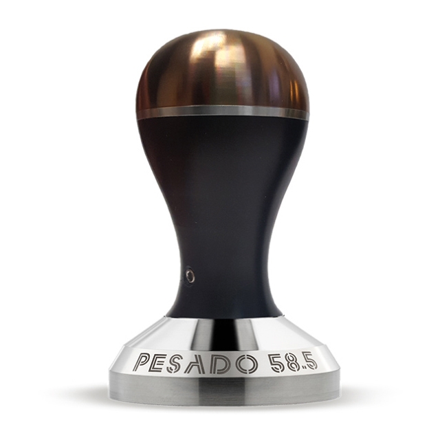 Pesado 58.5 Tamper Standard - Black & Bronze 페사도 탬퍼