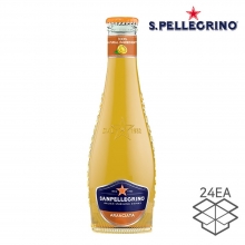 산펠레그리노 탄산음료 아란시아타 오렌지 병 200ml&times;24개 이탈리아 과즙 스파클링 워터