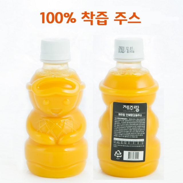 (100% 착즙) 제주랑 천혜향 감귤 주스 320ml 20ea