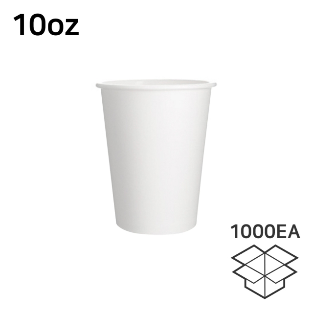 친환경종이컵 무지 10온스 83파이 1박스 1000개