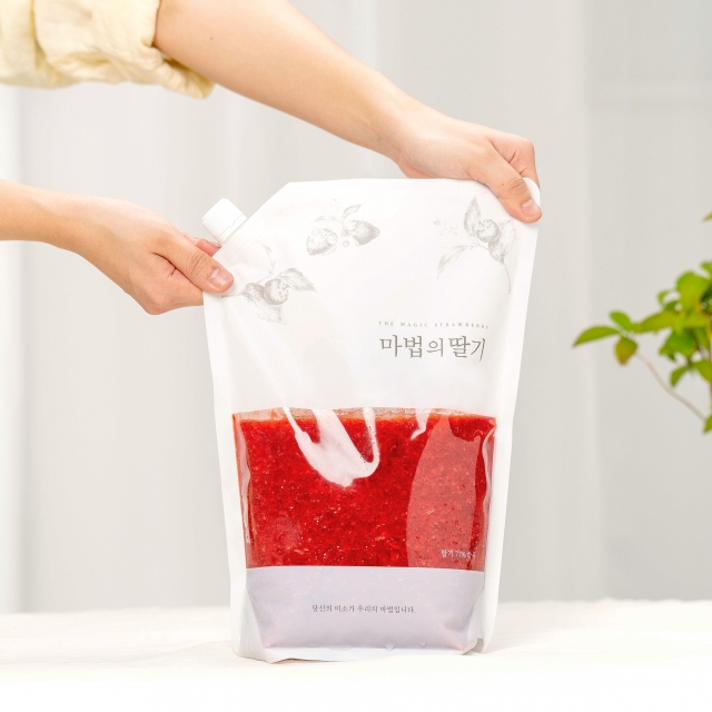 마법의딸기 프리미엄 수제딸기청 2.5kg 1팩[냉장]