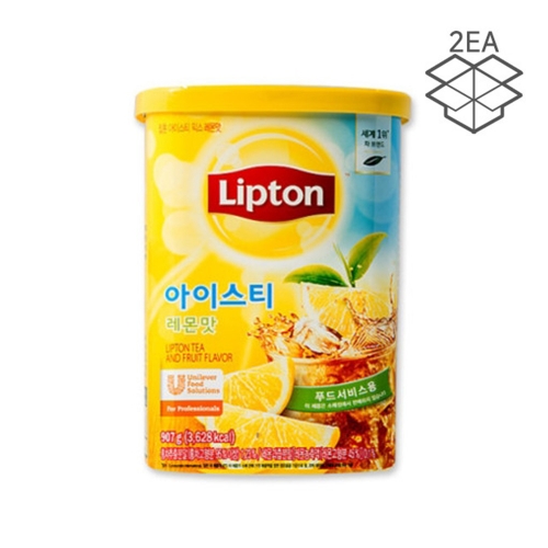 립톤 레몬 아이스티 파우더 907g x2개