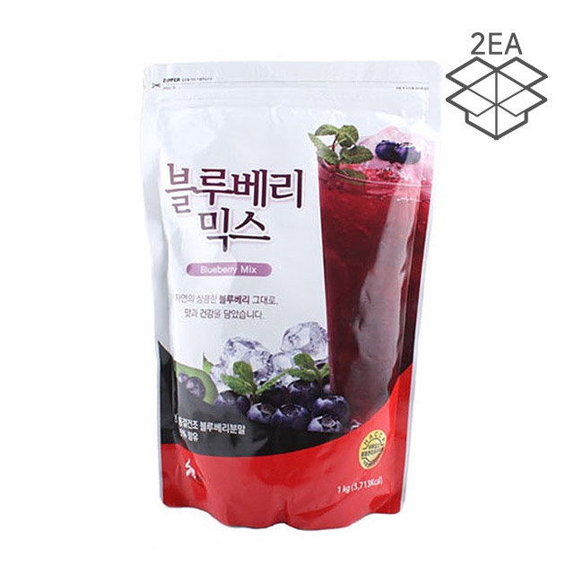 세미 블루베리믹스 파우더 1kg (x2ea 세트)