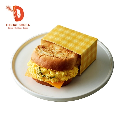[디보트코리아][업체발송/냉동] 더블에그치즈 샌드위치 190g x12개 1박스