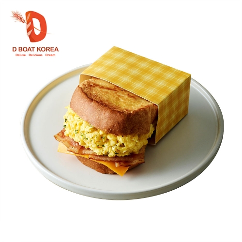 [디보트코리아][업체발송/냉동] 에그베이컨치즈 샌드위치 151g x12개 1박스