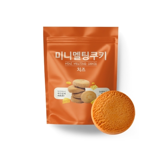 [디보트코리아][업체발송] 미니멜팅쿠키 치즈 90g x 12ea