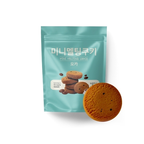 [디보트코리아][업체발송] 미니멜팅쿠키 모카 90g x 12ea