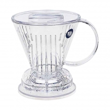 미스터 클레버 침출식 커피 드리퍼 투명 530ml 대 3-4잔용 핸드드립 용품 홈카페