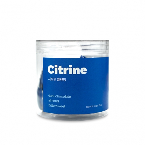 네스프레소 호환캡슐 고소한 브리즈빈 캡슐커피 시트린 5.5g 10개