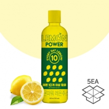 알티스트 레몬파워 레몬주스 500ml 5ea