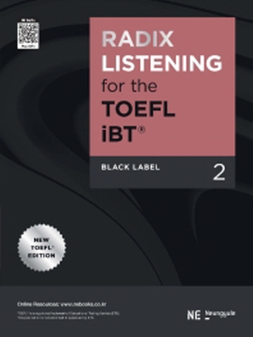 RADIX LISTENING for the TOEFL iBT Black Label2