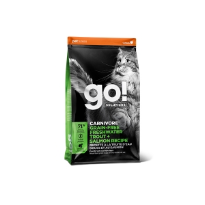 (유통기한 26.02) 고! 솔루션 카니보 송어,연어 레시피 고양이 / 3.64kg