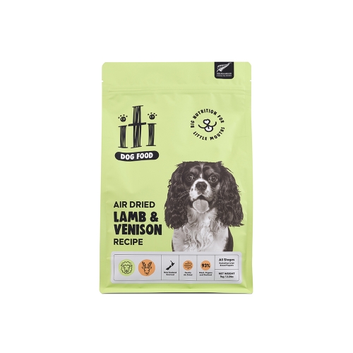 이티 에어드라이 독푸드 양&사슴 주식 간식 200g