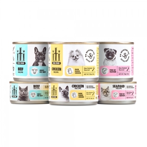 이티 강아지/고양이 습식캔 골라담기