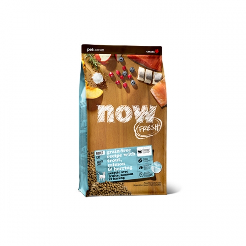 (유통임박 26.09)나우 프레쉬 어덜트 피쉬레시피 고양이  / 3.63kg