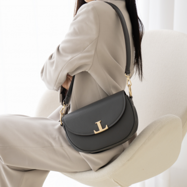 LUNE 5WAY SADDLE CROSS  BAG DEEP GREY