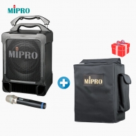 [전용가방증정] MIPRO 미프로 MA-707PAM 충전식 포터블 앰프스피커 버스킹용 강의용 140W출력