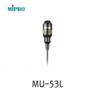 MIPRO MU-53L MU-53LS 핀마이크 콘덴서마이크 라벨리어 유닛 생활방수