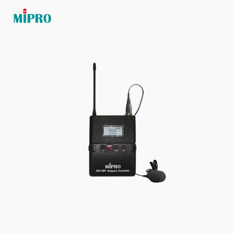 MIPRO 미프로 ACT-50T 무선 핀마이크 벨트팩 900MHz