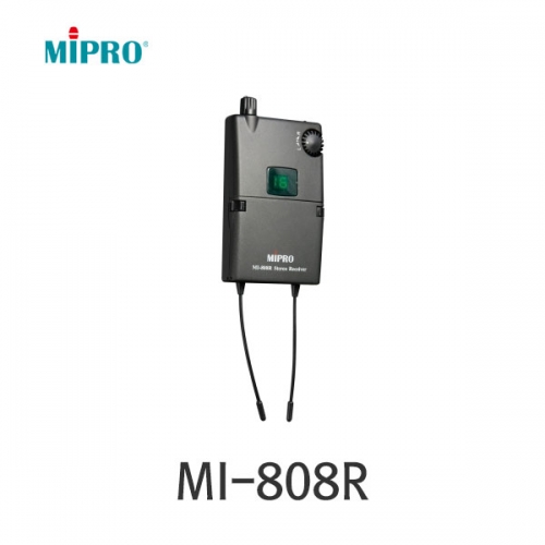 MIPRO MI-808R 무선 인이어 모니터 시스템 바디팩 리시버