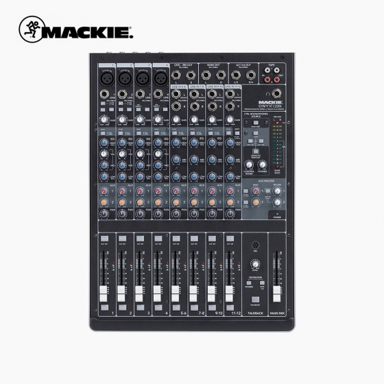 MACKIE 맥키 Onyx1220i 12채널 프리미엄 아날로그 레코딩 오디오 믹서 Firewire 탑재