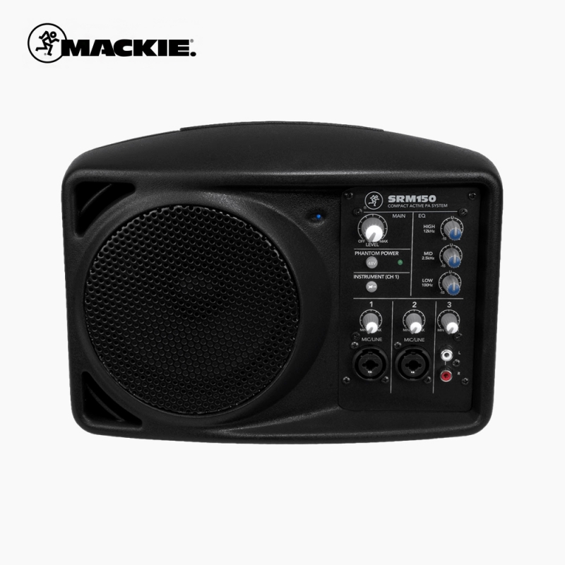 MACKIE 맥키 SRM150 5.25" 포터블 컴팩트 액티브 PA 스피커 파워드 스피커 공연 행사용