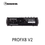 MACKIE ProFX8V2 8채널 컴팩트 믹서 이펙터내장