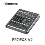 MACKIE ProFX8V2 8채널 컴팩트 믹서 이펙터내장