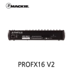 MACKIE ProFX16V2 16채널 믹서 이펙터 내장 USB 인터페이스