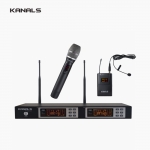 KANALS 카날스 BK-2001A 2채널 무선마이크세트 900MHz