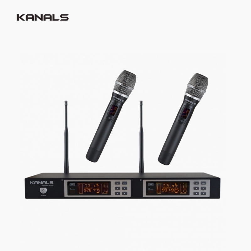 KANALS 카날스 BK-2001A 2채널 무선마이크세트 900MHz