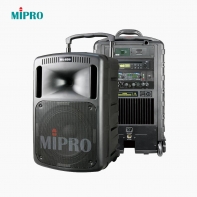 MIPRO 미프로 MA-808 버스킹용 강의용 블루투스 충전식 앰프스피커 250W출력