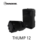 MACKIE Thump12 파워드 액티브 스피커 1000W출력 1통가격