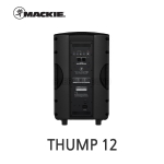 MACKIE Thump12 파워드 액티브 스피커 1000W출력 1통가격