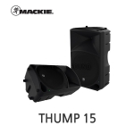 MACKIE Thump15 파워드 액티브 스피커 1000W출력 1통가격