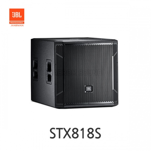 JBL STX818S 제이비엘 정식수입품 베이스 리플렉스 패시브 스피커 서브우퍼