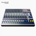 사운드크래프트 EFX12 12+2채널 이팩터 내장 아날로그 오디오 믹서 Soundcraft 오디오 인터페이스