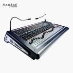 사운드크래프트 GB4 24 24채널 아날로그 오디오 믹서 Soundcraft 오디오 인터페이스